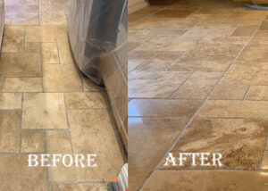 Travertine restoration