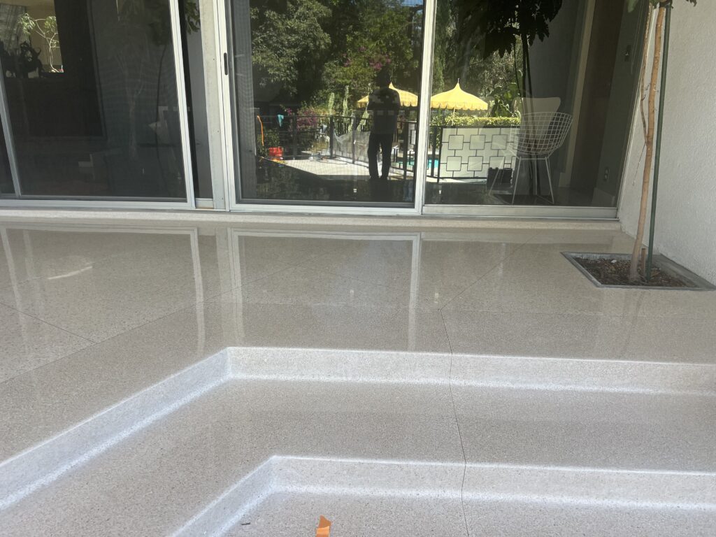 terrazzo patio