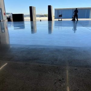 Poliahed concrete floors